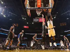 金州勇士今晚远射贴柱，志在NBA季后赛名次提升，管理层满意，赛程密集仍需轮换的简单介绍